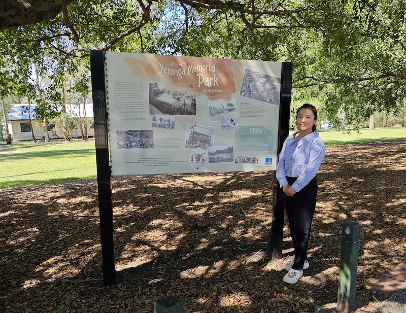 Dr Angel from Angel Chiropractic at Yeronga Memorial Park, providing chiropractic care for Yeronga residents.