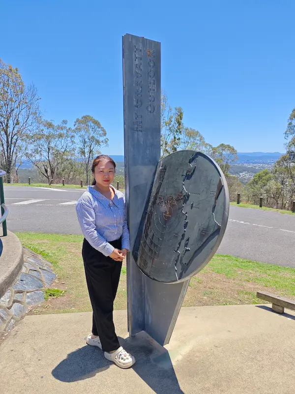 Dr Angel from Angel Chiropractic at Mt Gravatt Outlook, showcasing chiropractic services for the Mt Gravatt community.